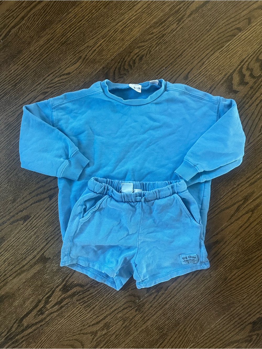 Zara boys Sweatshirt and Shorts Set